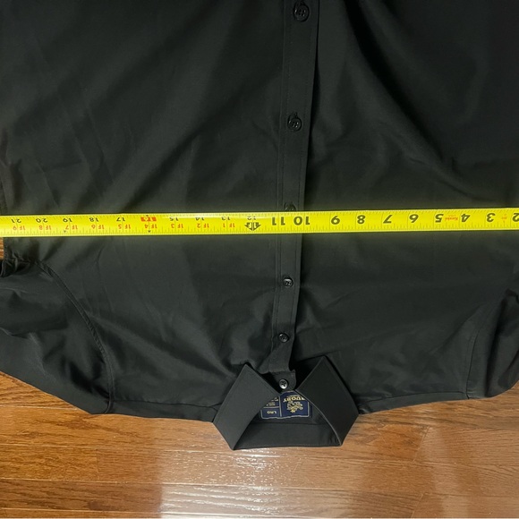 Rugby Ralph Lauren Black Button Down Shirt Men’s Large NEW - Picture 5 of 8